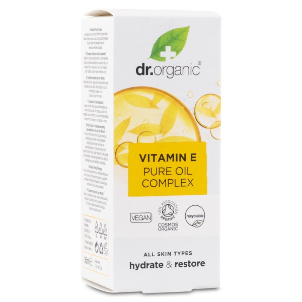 Dr Organic Vitamin E Pure Oil, 50 ml