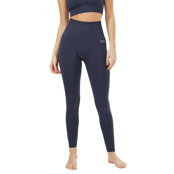 Drop Of Mindfulness Sesh Seamless Tights, M, Mörkblå