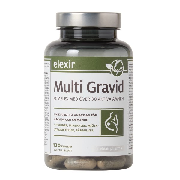 Elexir Pharma Multi Gravid, 120 kaps