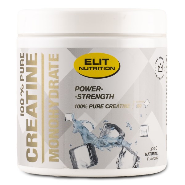 ELIT 100% Pure Creatine Monohydrate, Natural, 300 g