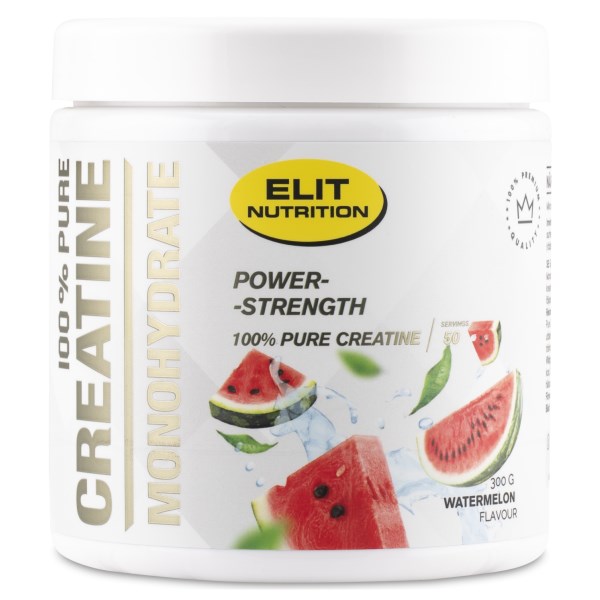 ELIT 100% Pure Creatine Monohydrate, Watermelon, 300 g