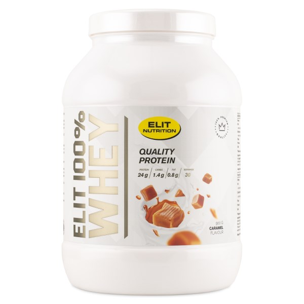 ELIT 100% Whey, Caramel, 900 g