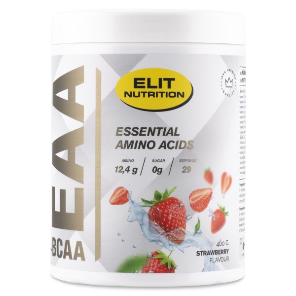 ELIT EAA+BCAA Elektrolyter, Strawberry, 400 g