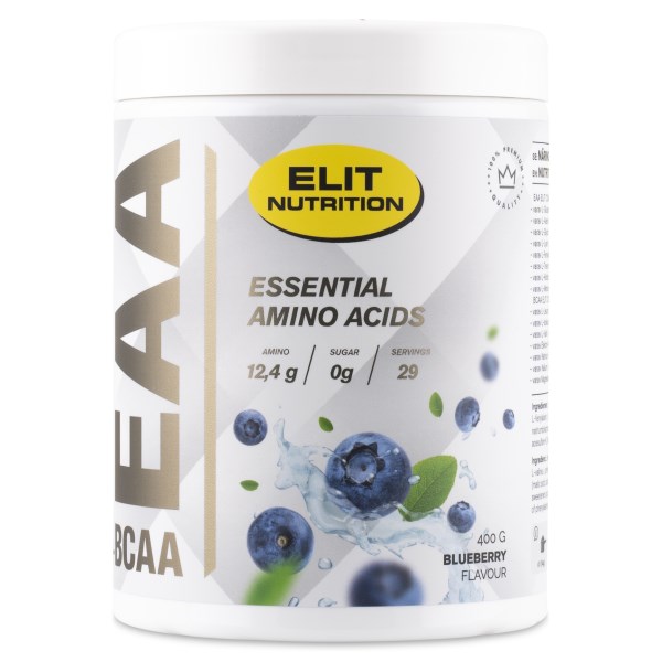 ELIT EAA+BCAA Elektrolyter, Blueberry, 400 g