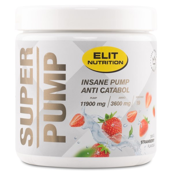 ELIT Super Pump, Strawberry Fruit, 300 g