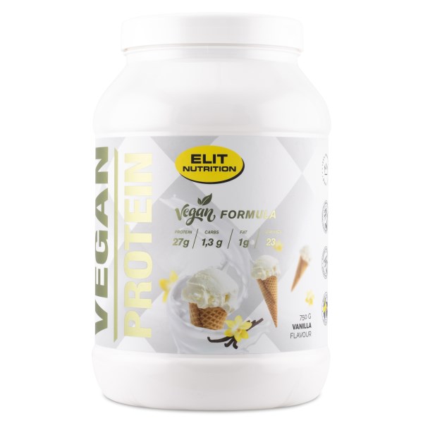 ELIT Vegan Protein Laktosfri, Vanillia, 750 g