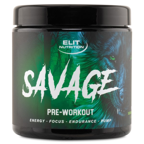 ELITE Savage PWO, Sour Apple, 300 g