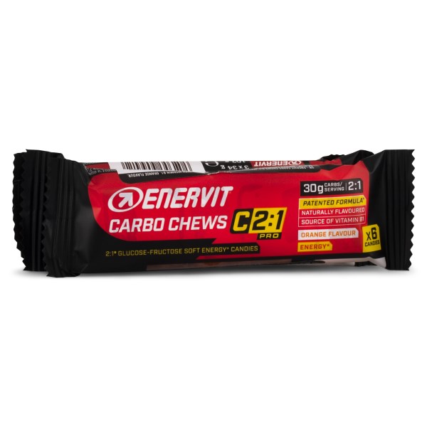 Enervit Carbo Chews C2:1, Orange