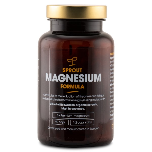 Essence of Sprout Magnesuim Premium x3, 90 kaps