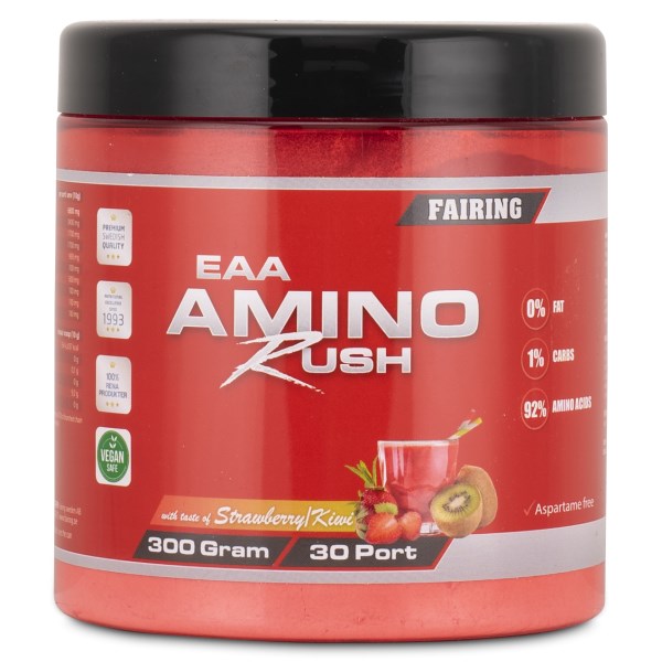 Fairing Amino Rush, Strawberry/kiwi, 300 g