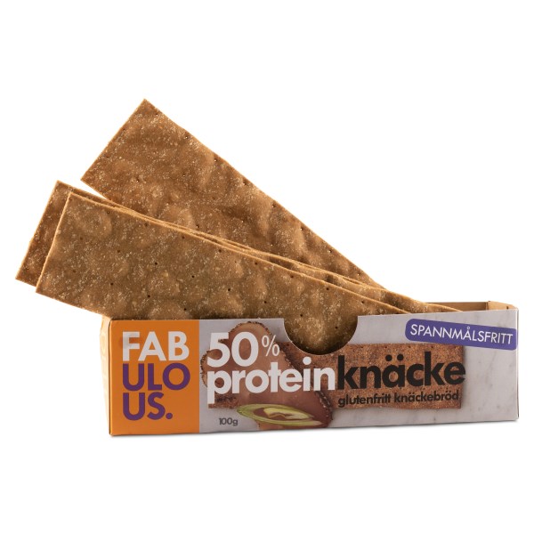 Fjällbergets Bageri FAB Deli 50% Proteinknäcke, 100 g