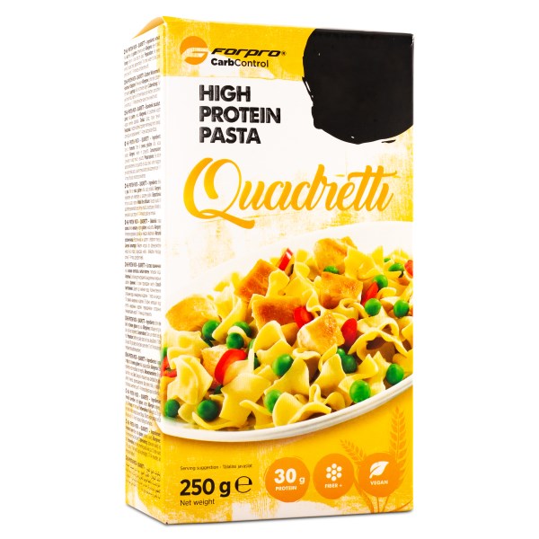 Forpro High Protein Pasta 250 g Quadretti