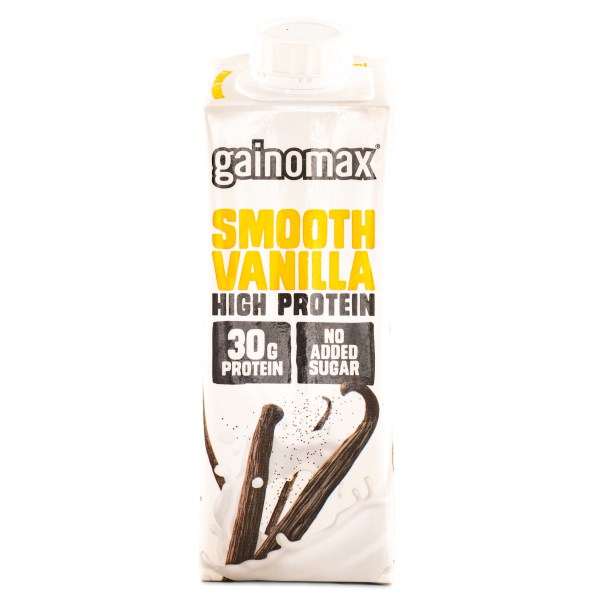 Gainomax High Protein Drink - Kort datum Smooth Vanilla 250 ml