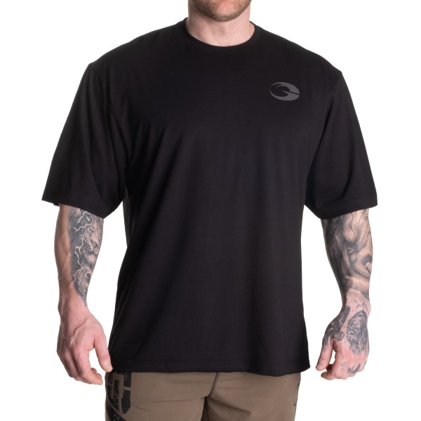 Gasp Division Iron Tee, , Black