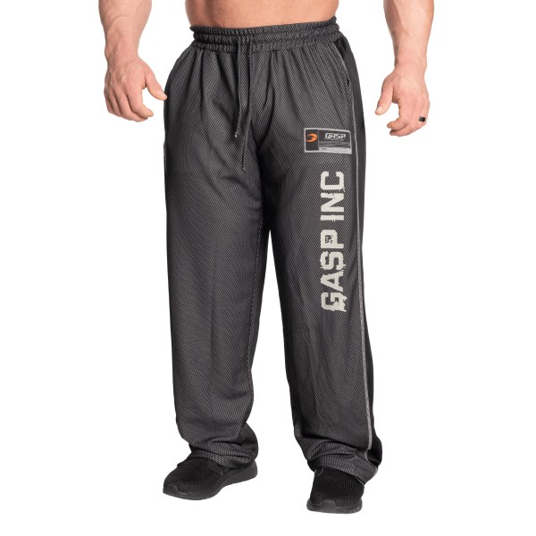 Gasp No1 mesh pant, , Black