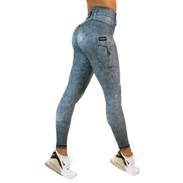 Gavelo Cargo Leggings, , Denim