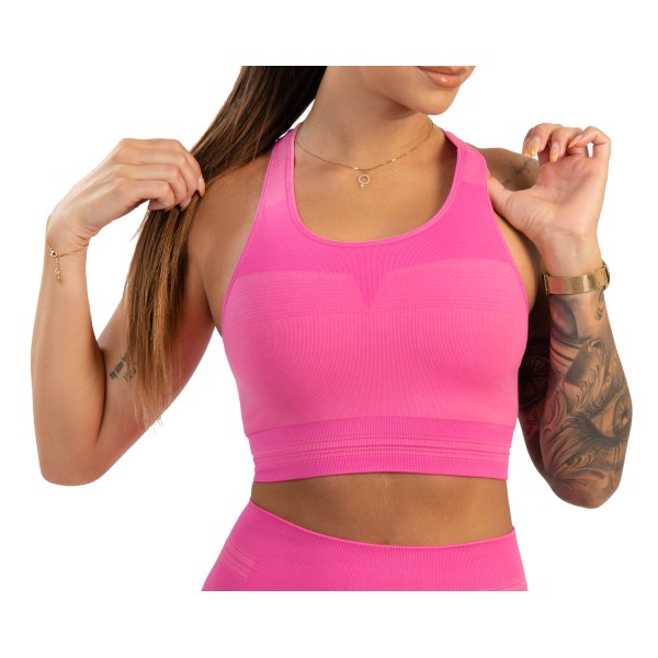 Gavelo Pulse Seamless Top M Shock Pink