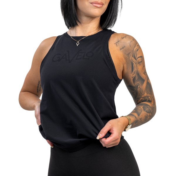 Gavelo Seamless Tank, S, Svart