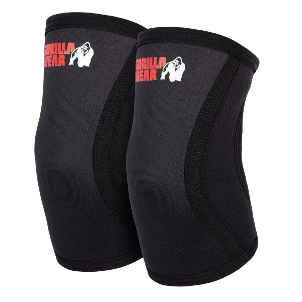 Gorilla Wear 3 mm Elbow Sleeves, , Black