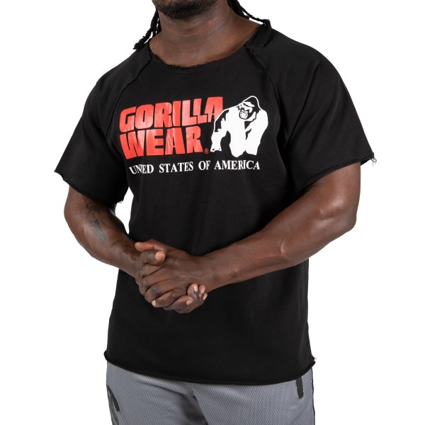 Gorilla Wear Classic Workout Top, , Black