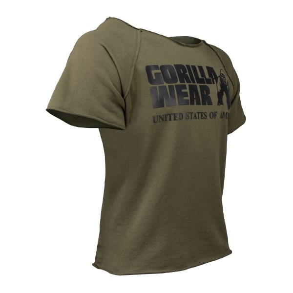 Gorilla Wear Classic Workout Top, , Army Green