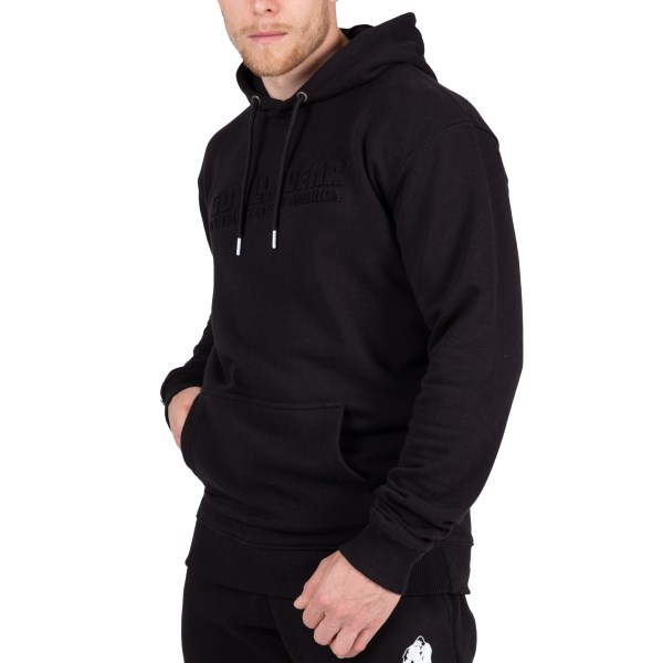 Gorilla Wear Crowley Oversized Hoodie, S, Black