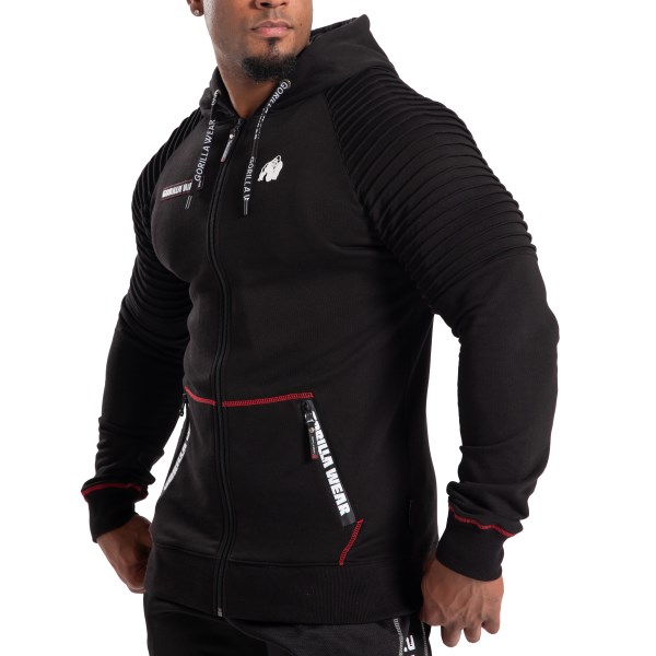 Gorilla Wear Georgia Zip Hoodie, , Black