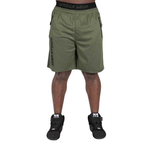 Gorilla Wear Mercury Mesh Shorts, , Army Green/Black