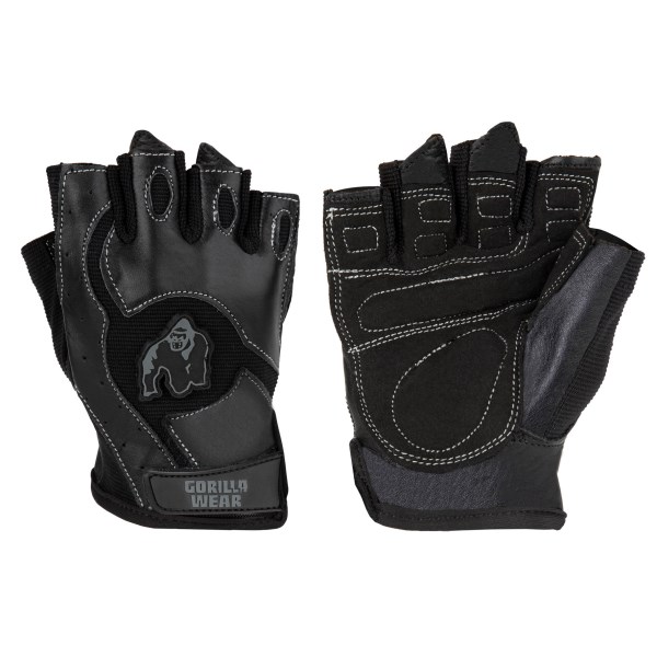 Gorilla Wear Mitchell Training Gloves, S, Svart