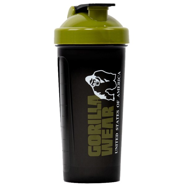 Gorilla Wear Shaker XXL, 1000 ml, Black / Green