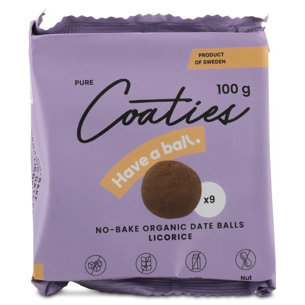 Gottskär Coaties Food Have a Ball, Lakrits, 100 g