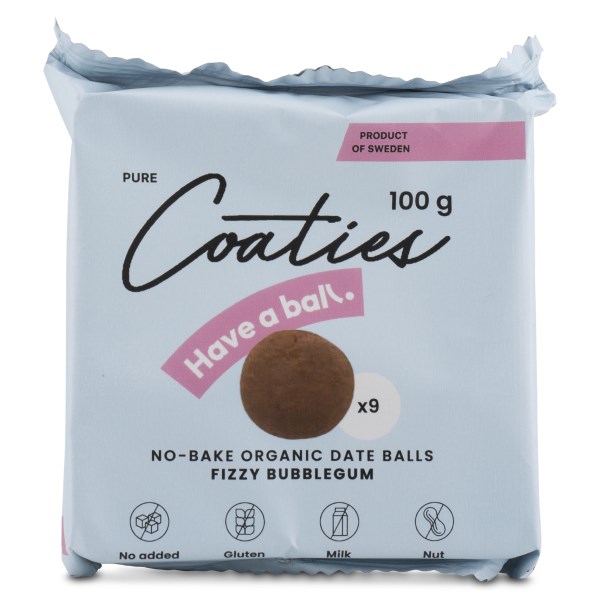 Gottskär Coaties Food Have a Ball, Fizzy Bubblegum, 100 g