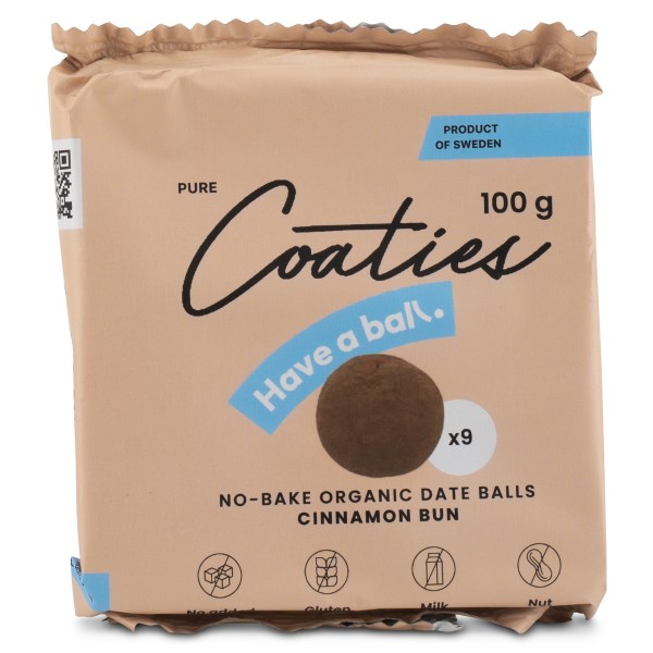 Gottskär Coaties Food Have a Ball, Cinnamon Bun, 100 g