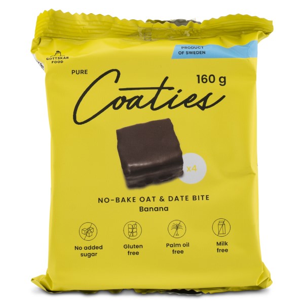 Gottskär Food Coaties, Banana, 160 g