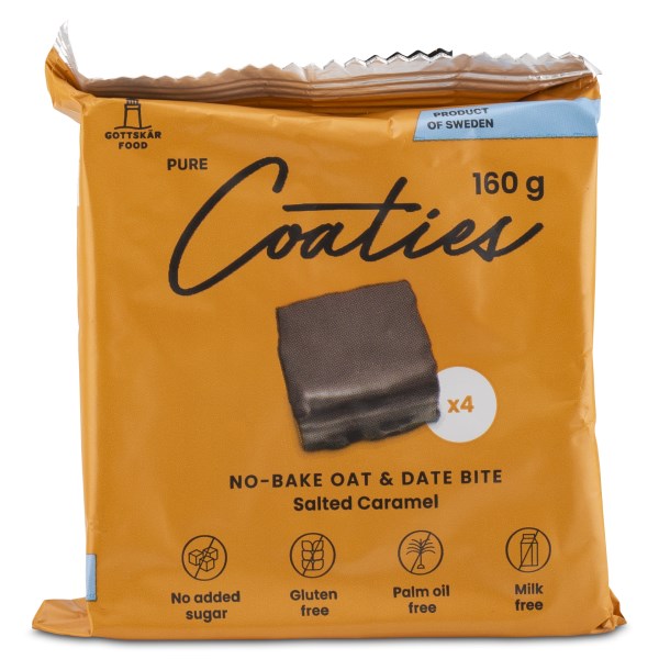 Gottskär Food Coaties, Salted Caramel, 160 g