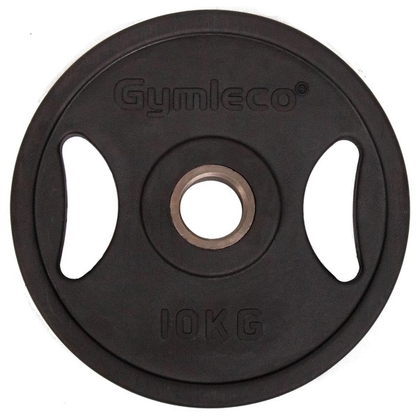 Gymleco Gummivikter med Handtag, 1 st, 10 kg