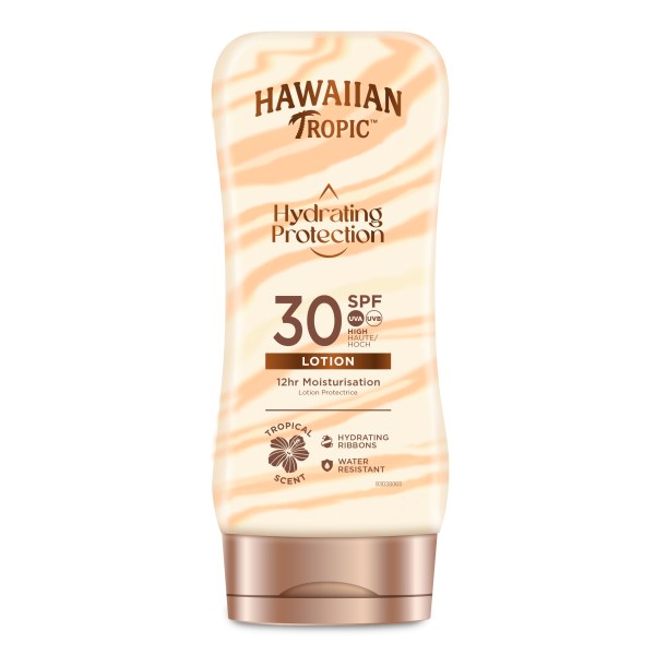 Hawaiian Tropic Hydrating Protection Lotion SPF 30, 180 ml