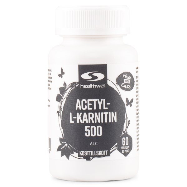 Healthwell Acetyl-L-karnitin, 60 kaps