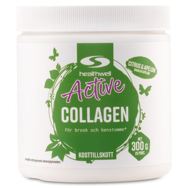 Healthwell Active Collagen Svenskt Kosttillskott