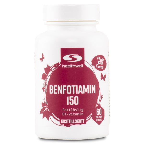 Healthwell Benfotiamin 150, 60 kaps