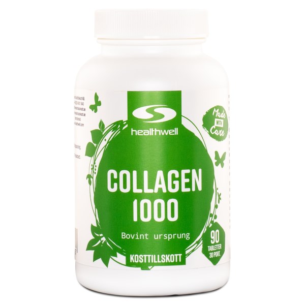 Healthwell Collagen 1000, 90 tabl