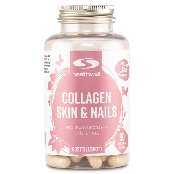 Healthwell Collagen Skin & Nails, 90 kaps