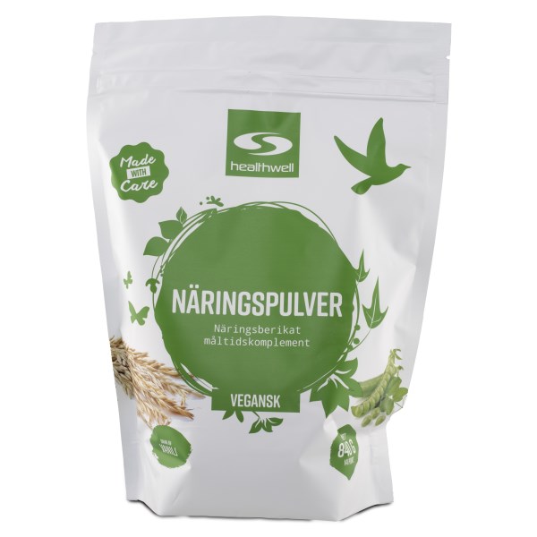 Healthwell Detox Näringspulver, Vanilj, 840 g