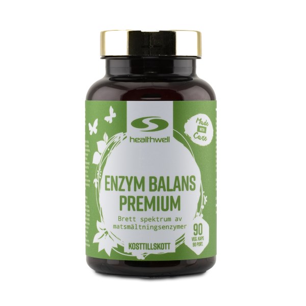 Healthwell Enzym Balans Premium, 90 kaps