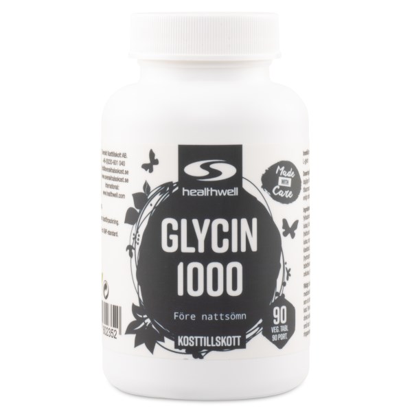 Healthwell Glycin 1000, 90 tabl