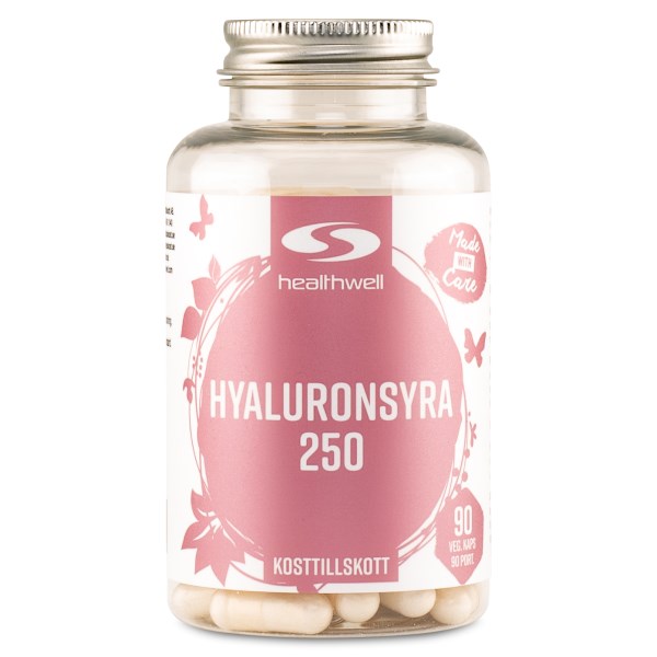 Healthwell Hyaluronsyra 250, 90 kaps