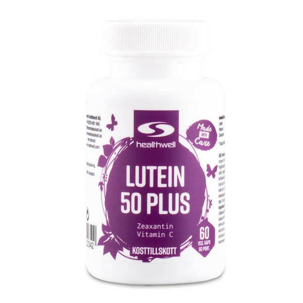 Healthwell Lutein 50 Plus, 60 kaps