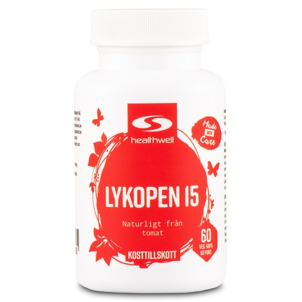 Healthwell Lykopen 15, 60 kaps