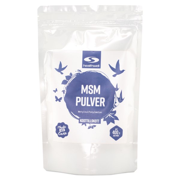 Healthwell MSM Pulver, 400 g