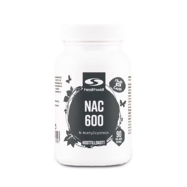 Healthwell NAC 600, 90 kaps